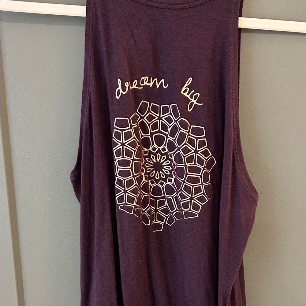 CALIA by Carrie Underwood Purple Tank Top Size XSMALL